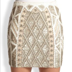 Needle & Thread Embellished Mini Skirt!